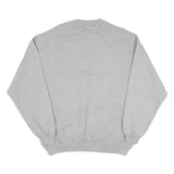 JERZEES Mens Grey Benicia Wrestling Crew Neck 2XL Cotton Blend Sweatshirt