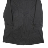 HUGO BOSS Womens Black Cotton Blend Double Breasted Jacket UK 16 Button Closure