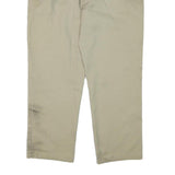 DICKIES Mens Regular Fit Beige Cotton Blend Trousers W38 L29 Workwear Zip