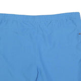 ADIDAS Mens Shorts Blue XL W44 Polyester Sports Casual Elastic Waistband