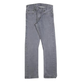 LEVI'S 514 Classic Mens Jeans Blue Classic Straight Denim Medium W30 L32 Zip