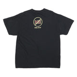 PORT & COMPANY Mens Black Eagle Football T-Shirt XL Short Sleeve Crew Neck