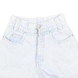 NUOVO Womens Shorts Blue Denim XXS W22 High Waist Casual Summer