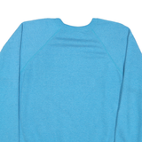 HANES Mens Blue San Francisco General Hospital Crew Neck L Cotton Sweatshirt