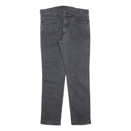 LEVI'S 511 Slim Mens Jeans Black Slim Skinny Denim Medium W32 L30