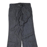 BANANA REPUBLIC Womens Regular Fit Wide Leg Denim Jeans Cotton Blend W30 L32