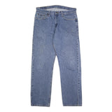 WRANGLER Mens Jeans Blue Regular Straight Denim Medium W34 L30 Classic Fit Zip