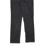LEVI'S Womens Black Regular Straight Denim Dark Zip W28 L30 Stylish Comfort