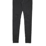 LEVI'S Womens Jeans Black Slim Skinny Denim Medium W26 L28 Stretch Zip