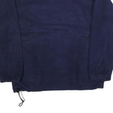 JC PENNY Mens Navy & Yellow USA Olympic Plain Half Zip Pullover Jumper M