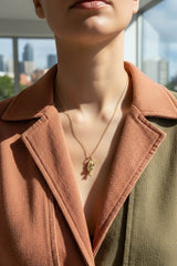 Good Luck Charm Necklace Gold