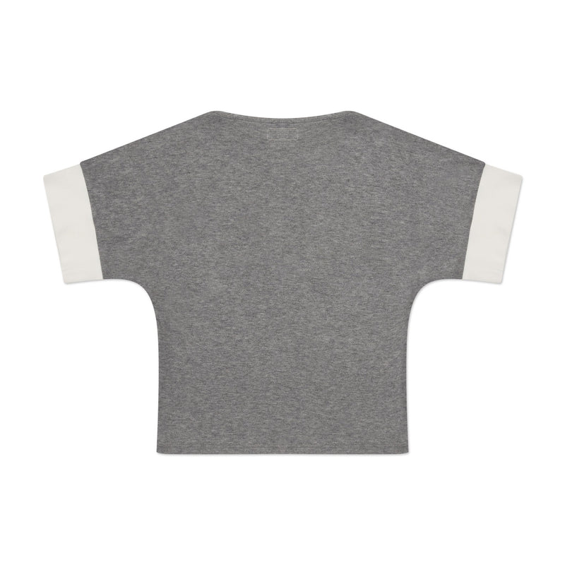 Drop Shoulder Colorblock Tee