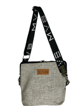 Double-Sided Crossbody Flop Bag soft earth