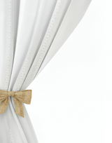 Anydrape Curtain White 132cmx241cm Embroidered Lace Fashionable Window Curtain