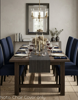 Anyseat Navy Chair Cover – Waterproof Elastic Slipcover with Anti‑Dirt Protection for Dining Room, Kitchen, Wedding, Hotel, Banquet & Restaurant