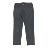 Max & Co Polka Dot Jeans - 32W UK 10 Blue Cotton