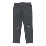 Max & Co Polka Dot Jeans - 32W UK 10 Blue Cotton