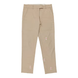 Missoni Trousers - 32W UK 12 Beige Cotton