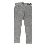 Love Moschino Cord Trousers - 32W UK 10 Grey Cotton