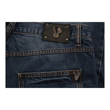 Versace Jeans - 38W UK 18 Blue Cotton