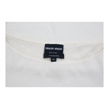 Giorgio Armani Long Sleeve Top - Large Cream Cashmere