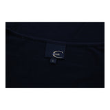 Just Cavalli Long Sleeve Top - Large Black Cotton