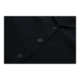 Emporio Armani Long Sleeve Top - Large Black Viscose Blend