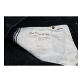 Best Company Cord Trousers - 30W UK 12 Black Cotton