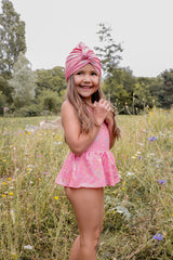 Girl swimsuit - Pink Mallow Romance