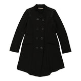 Vintage black Marithe  Francois Girbaud Coat - womens small