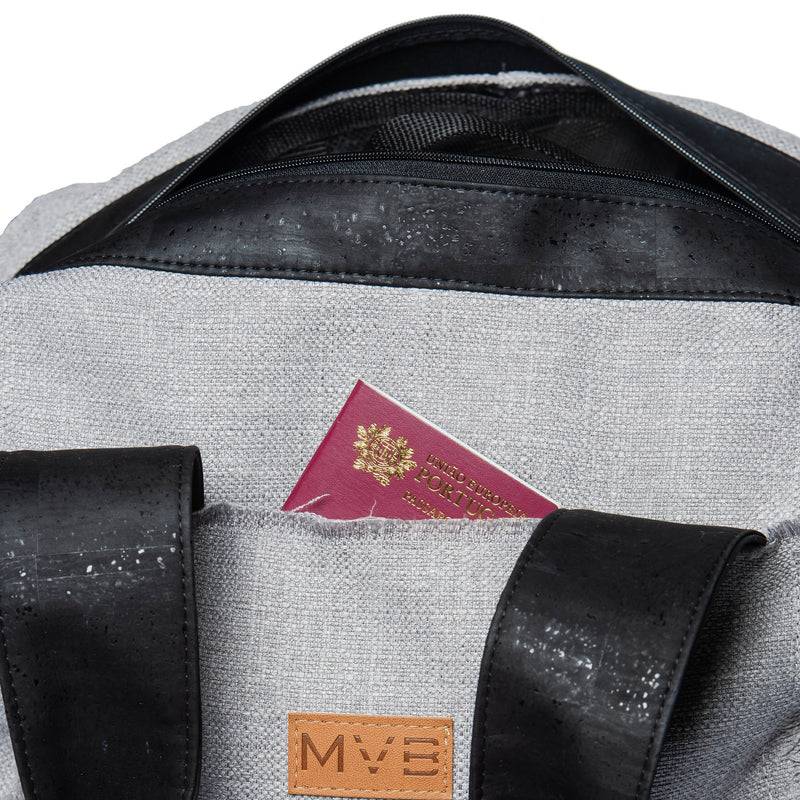 Lady's Weekend Handbag soft ash cork