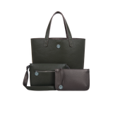 Black Forest Green & Metallic Mushroom Set