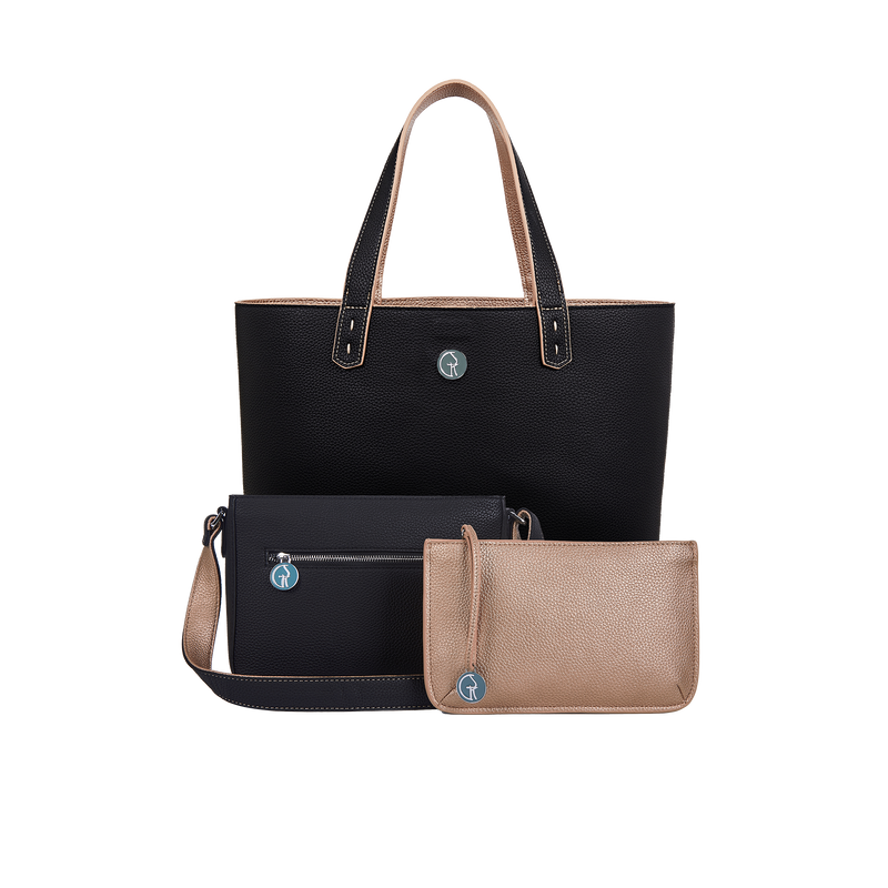 The Morphbag by GSK Onyx & Rose Gold set