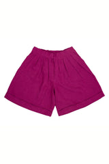 Slow fashion women sorts - Raspberry