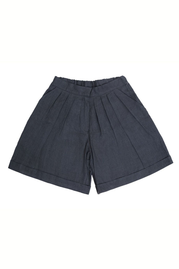Slow fashion women shorts - Charcoal