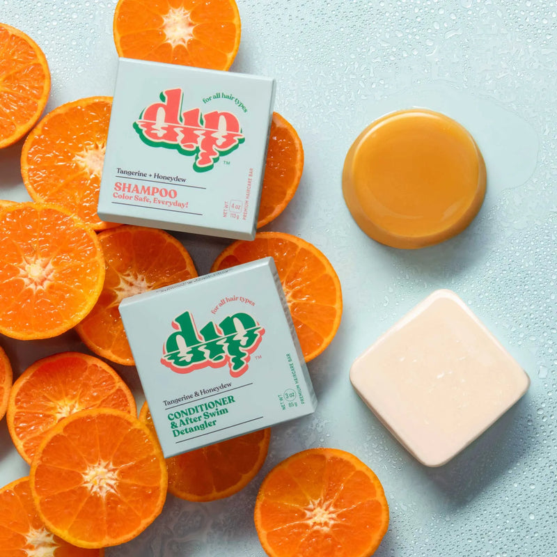 Dip Shampoo Triplet: Tangerine & Honeydew - Full Size