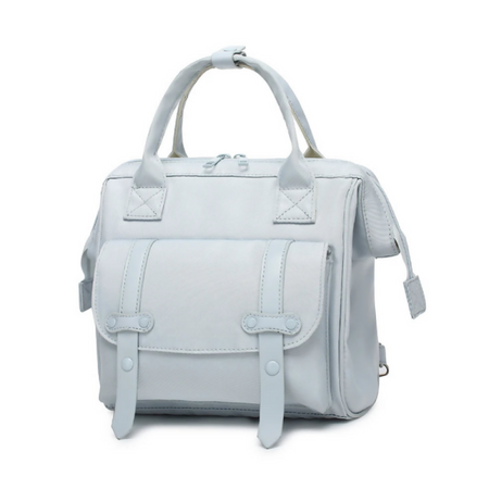 Anymom Mommy Diaper Bag Blue Color Backpack Waterproof Handbag Fashion Mommy Shoulder Bag