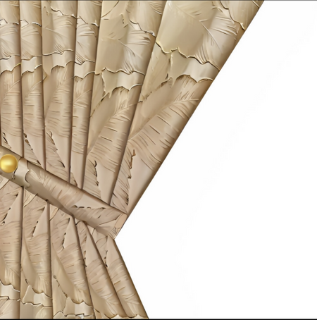 Anydrape Beige Curtains – Elegant Decorative Window Drapes for Living Room, Bedroom & Home Décor