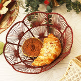 Red Bowl - Made of Iraca Palm / Straw - Home Decor