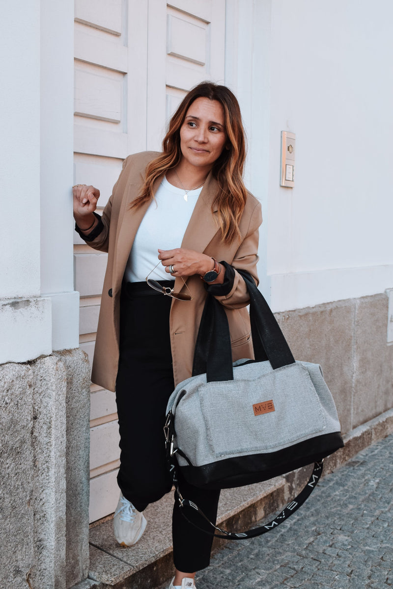 Lady's Weekend Handbag soft ash cork