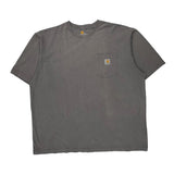 Carhartt T-Shirt - XL Grey Cotton