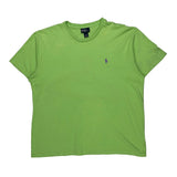 Polo By Ralph Lauren T-Shirt - XL Green Cotton