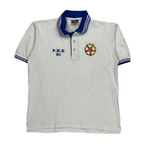 Pilot Hip Hop Polo Shirt - Large Blue Cotton