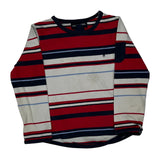 Age 3 Ralph Lauren Striped Long Sleeve T-Shirt - XS Blue Cotton