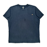 Dickies Tall T-Shirt - 2XL Blue Cotton