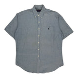 Polo Sport Short Sleeve Shirt - Medium Blue Cotton