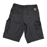 Carhartt Cargo Shorts - 30W 10L Grey Cotton