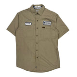 Insteel Wire Products Carhartt Short Sleeve Shirt - Medium Khaki Cotton