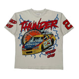 Thunder Racing Team Pacsun Graphic T-Shirt - Large Multicoloured Cotton