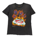 Speed Racer Changes Single Stitch T-Shirt - XL Black Cotton